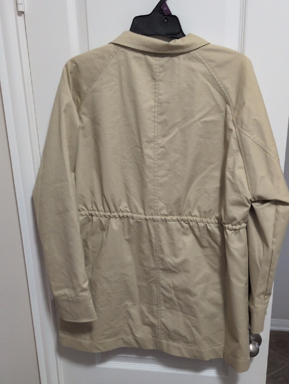 Women's Femme Anorak Jacket-khaki/Tan - Picture 3 of 8